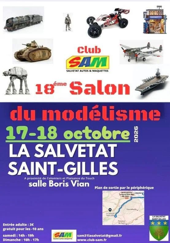 affiche La Salvetat-Saint-Gilles, 2026